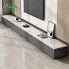 Wayon Elegant Wooden TV Console Modern Entertainment Center with Open Shelves for Living Room Furniture