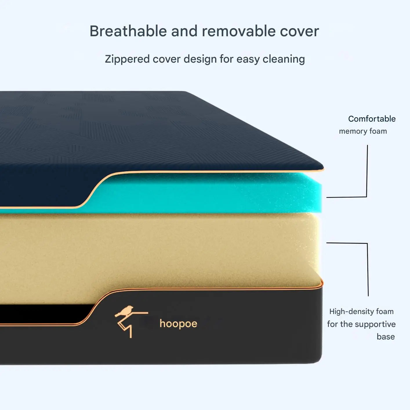 Customized Comfortable 6 Inch Compressed Foam Mattress Good Selling Home Furniture for Bedroom Living Room School Modern Design
