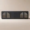French Retro Solid Wood TV Cabinet Handmade Modern Design for Home Hotel Living Room Dining Space-Saving Furniture