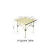 Outdoor Modern Dining Furniture for BBQ Picnic Lightweight Metal Frame Easy Folding Storage Bag for Hotels Courtyard Park Use