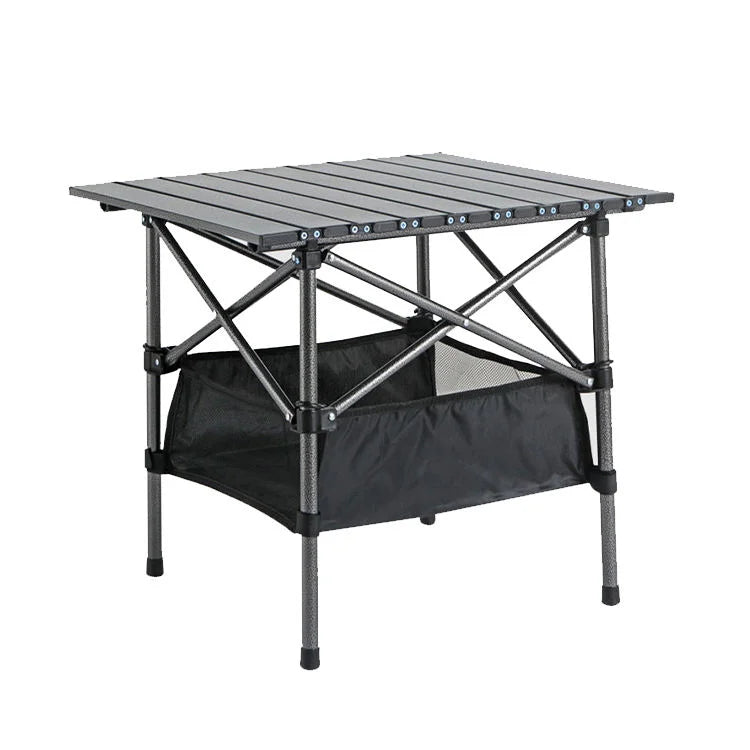 Outdoor Modern Dining Furniture for BBQ Picnic Lightweight Metal Frame Easy Folding Storage Bag for Hotels Courtyard Park Use