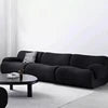 Compressed Modular Soft Sponge Upholstered Sofa Bed Sectional Sofa Set Modern Living Room Furniture China Manufacturer