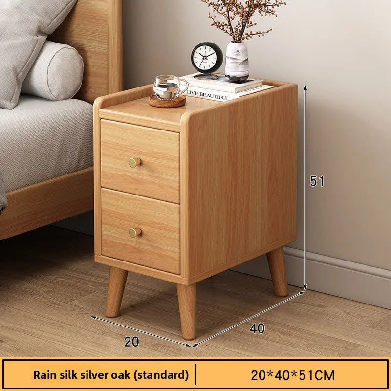 Multi-functional Household Goods Bedside Table Household Small Bedroom Storage Narrow Cabinet Bedside Cabinet
