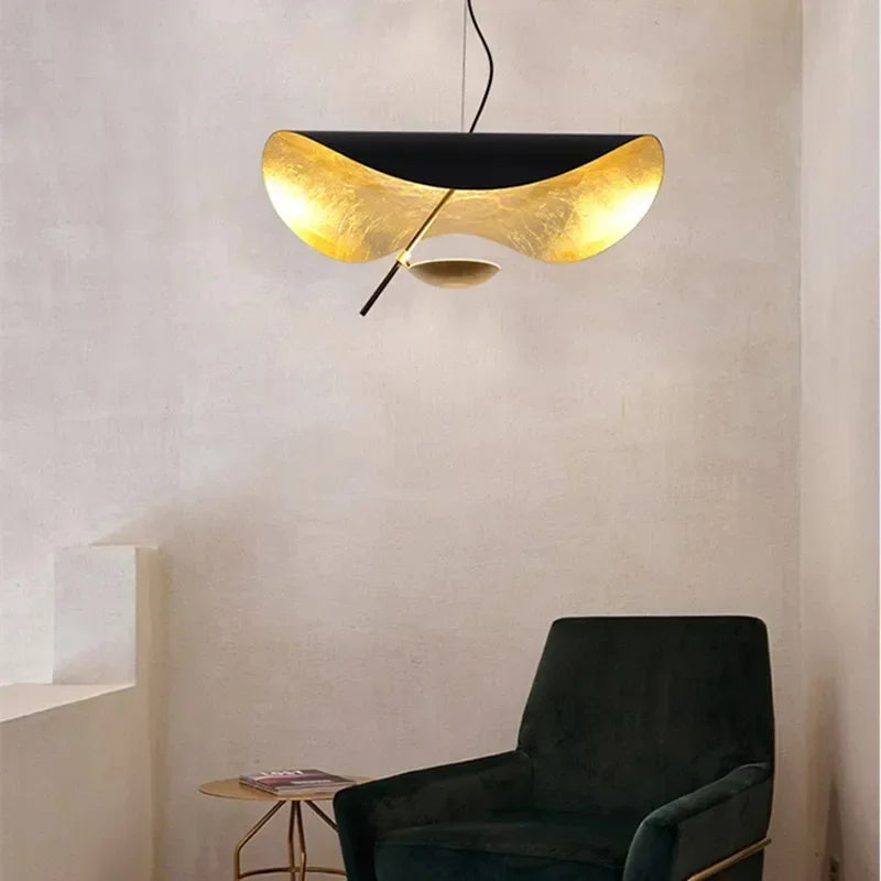 Pendant Lamp Flying Saucer Hat Industrial Retro Design Lamp White Black Industrial Pendant Light Catellani & Smith Lederam Manta