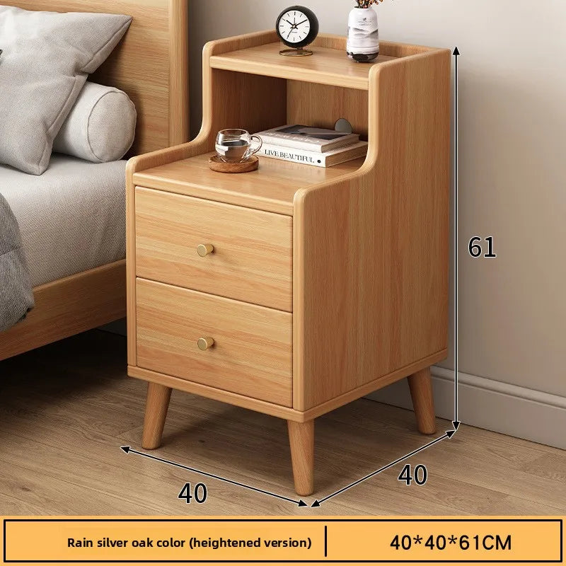 Multi-functional Household Goods Bedside Table Household Small Bedroom Storage Narrow Cabinet Bedside Cabinet