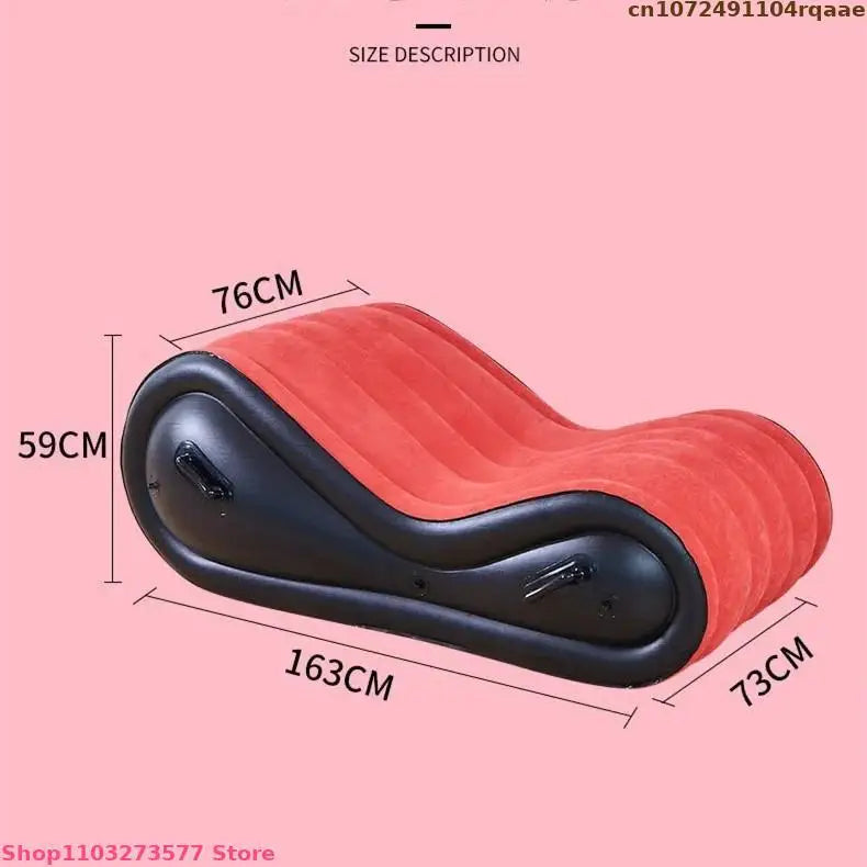 Modern Inflatable Sofa Bed for Travel And Camping - Folding Outdoor Garden Furniture Comfortable Living Room Decor