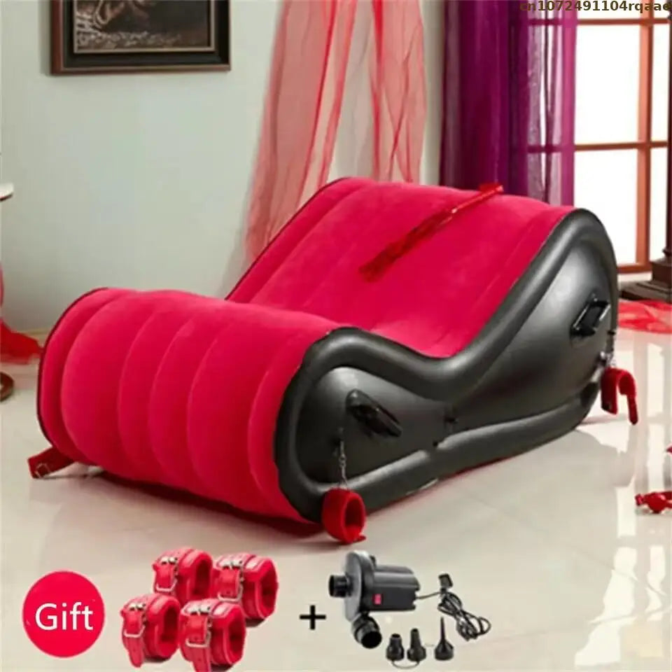 Modern Inflatable Sofa Bed for Travel And Camping - Folding Outdoor Garden Furniture Comfortable Living Room Decor