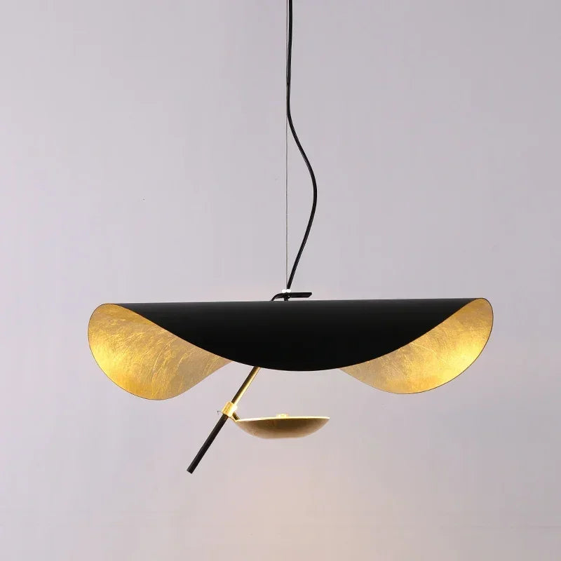 Pendant Lamp Flying Saucer Hat Industrial Retro Design Lamp White Black Industrial Pendant Light Catellani & Smith Lederam Manta