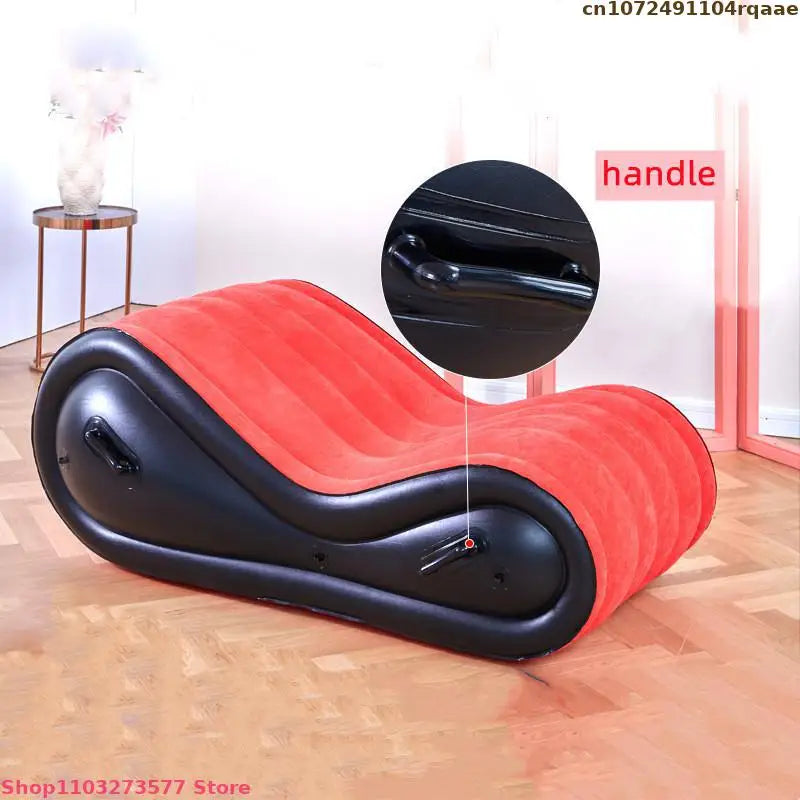 Modern Inflatable Sofa Bed for Travel And Camping - Folding Outdoor Garden Furniture Comfortable Living Room Decor