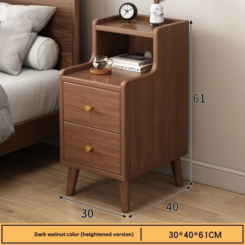 Multi-functional Household Goods Bedside Table Household Small Bedroom Storage Narrow Cabinet Bedside Cabinet