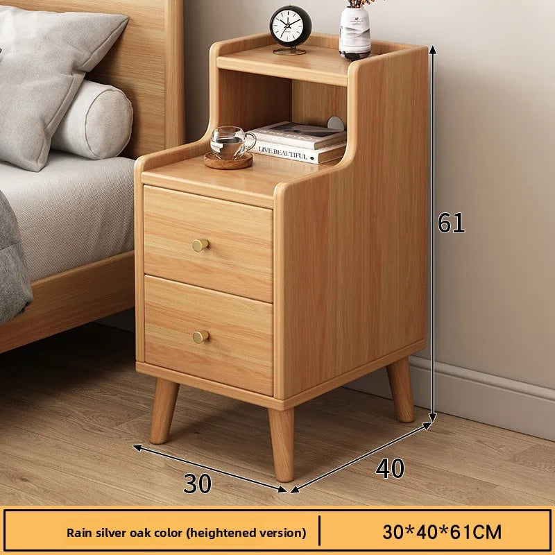 Multi-functional Household Goods Bedside Table Household Small Bedroom Storage Narrow Cabinet Bedside Cabinet