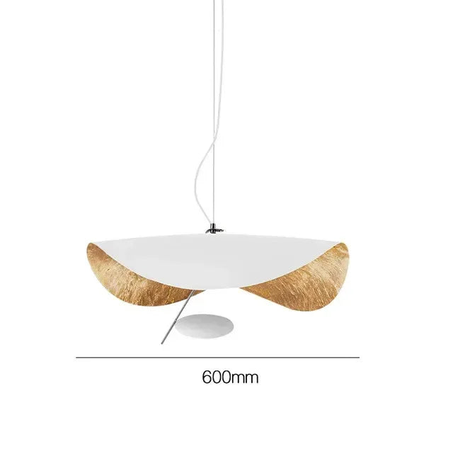 Pendant Lamp Flying Saucer Hat Industrial Retro Design Lamp White Black Industrial Pendant Light Catellani & Smith Lederam Manta